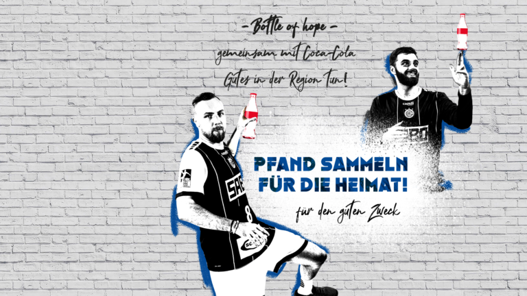 „A bottle of hope“ – VfL und Coca-Cola sammeln Flaschen für den guten Zweck