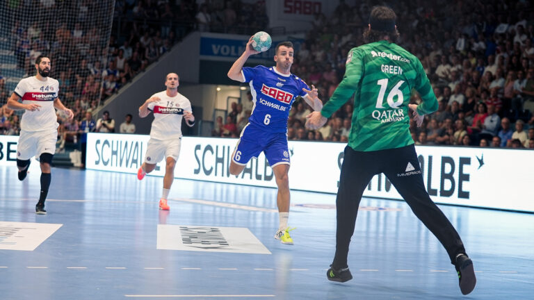 Torfestival vor Traumkulisse bei Saisoneröffnungssieg des VfL Gummersbach gegen Paris Saint-Germain