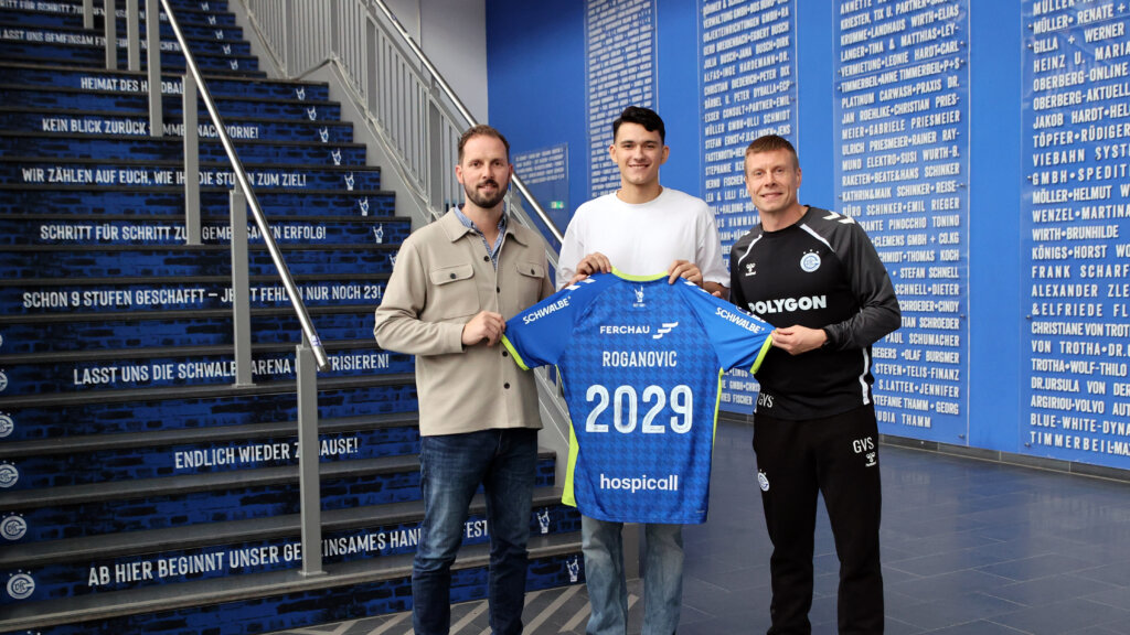 Gummersbach verpflichtet schwedisches Megatalent Nikola Roganović