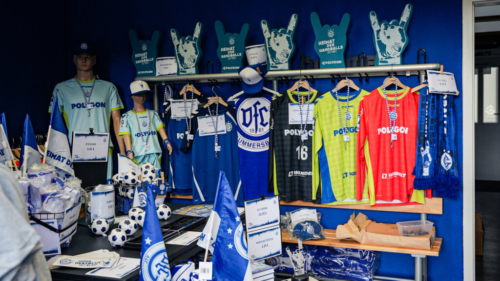 VfL Gummersbach öffnet bis Weihnachten Fanshop vor Ort im Haus des Sports