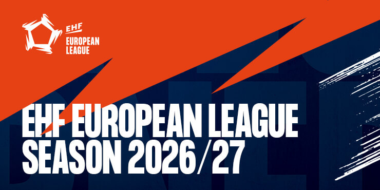 EHF European League Männer – Banner zur Saison 2026/27